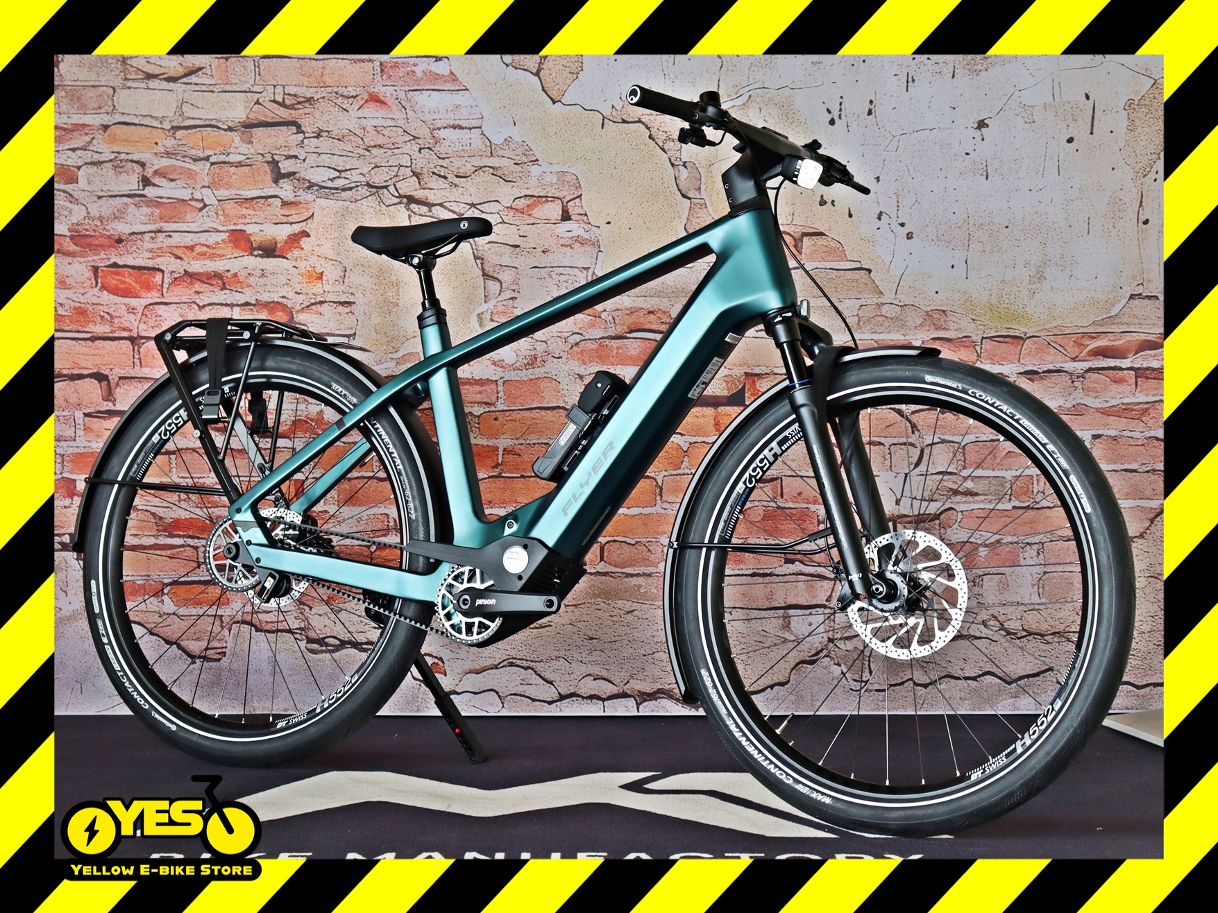 valkpro 3in1 fahrradtasche - hochfunktionales multitalent Prophete Graveler Electric Bike Flugreise Color:Neon Green