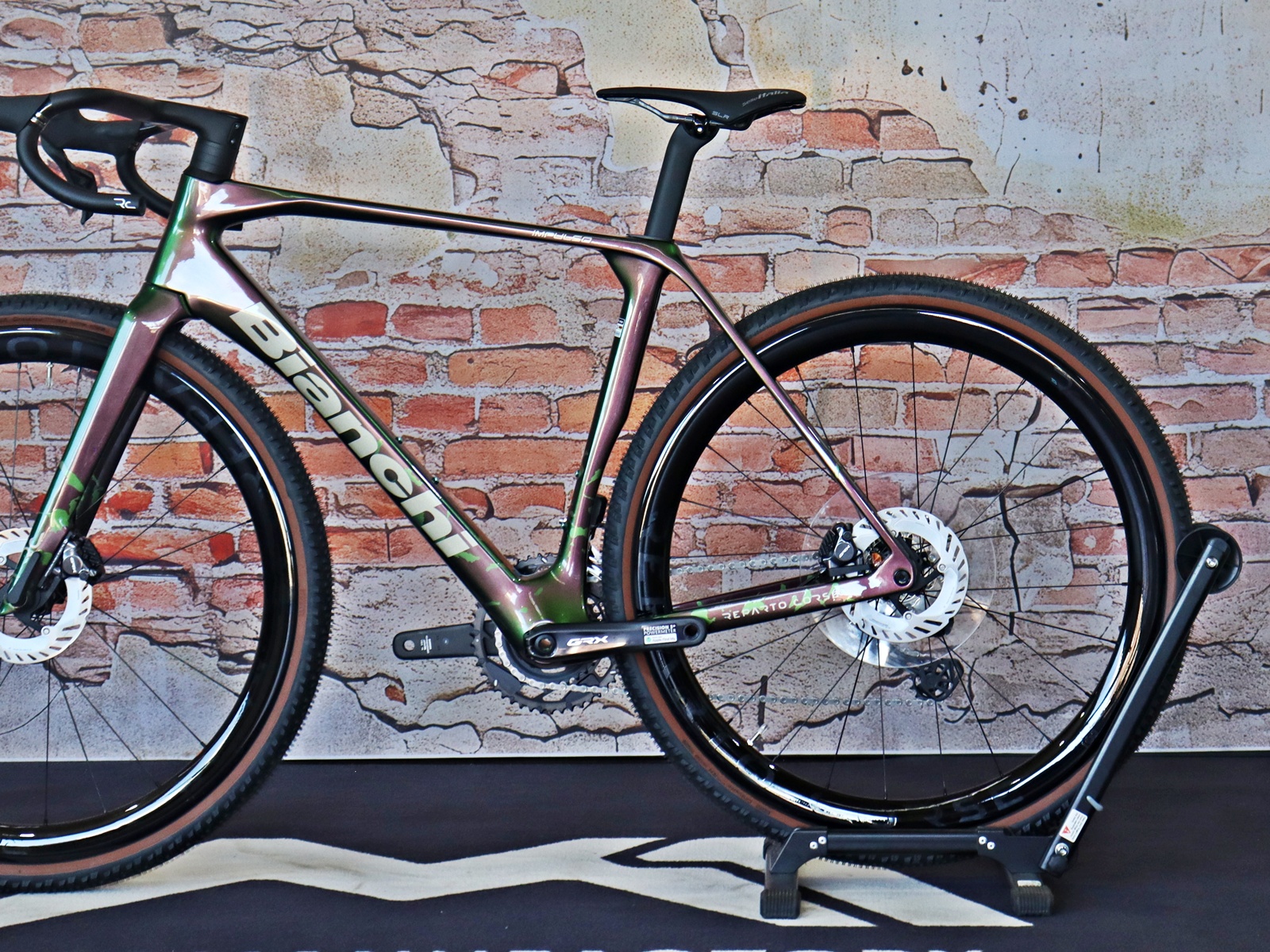 Bianchi Impulso RC GRX 825 Di2 2x12sp Raudibotn Camo / Sand – Bild 19