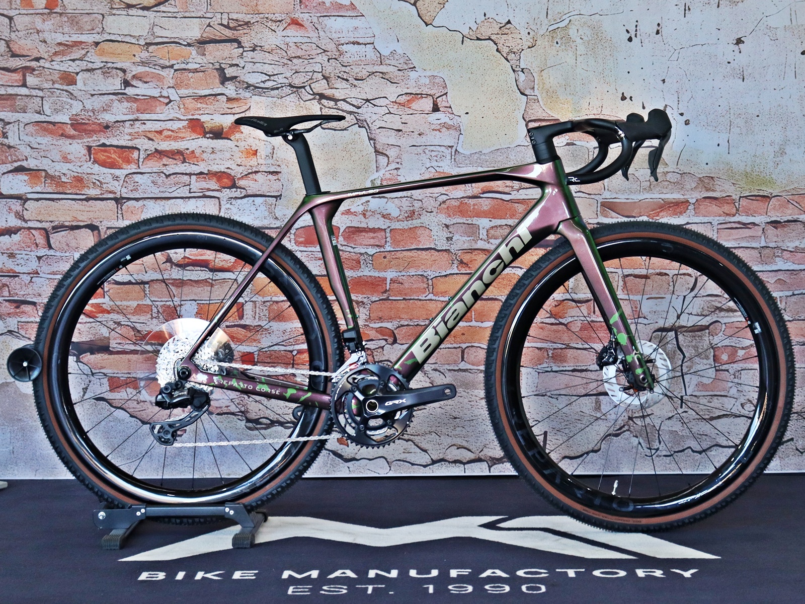 Bianchi Impulso RC GRX 825 Di2 2x12sp Raudibotn Camo / Sand – Bild 4