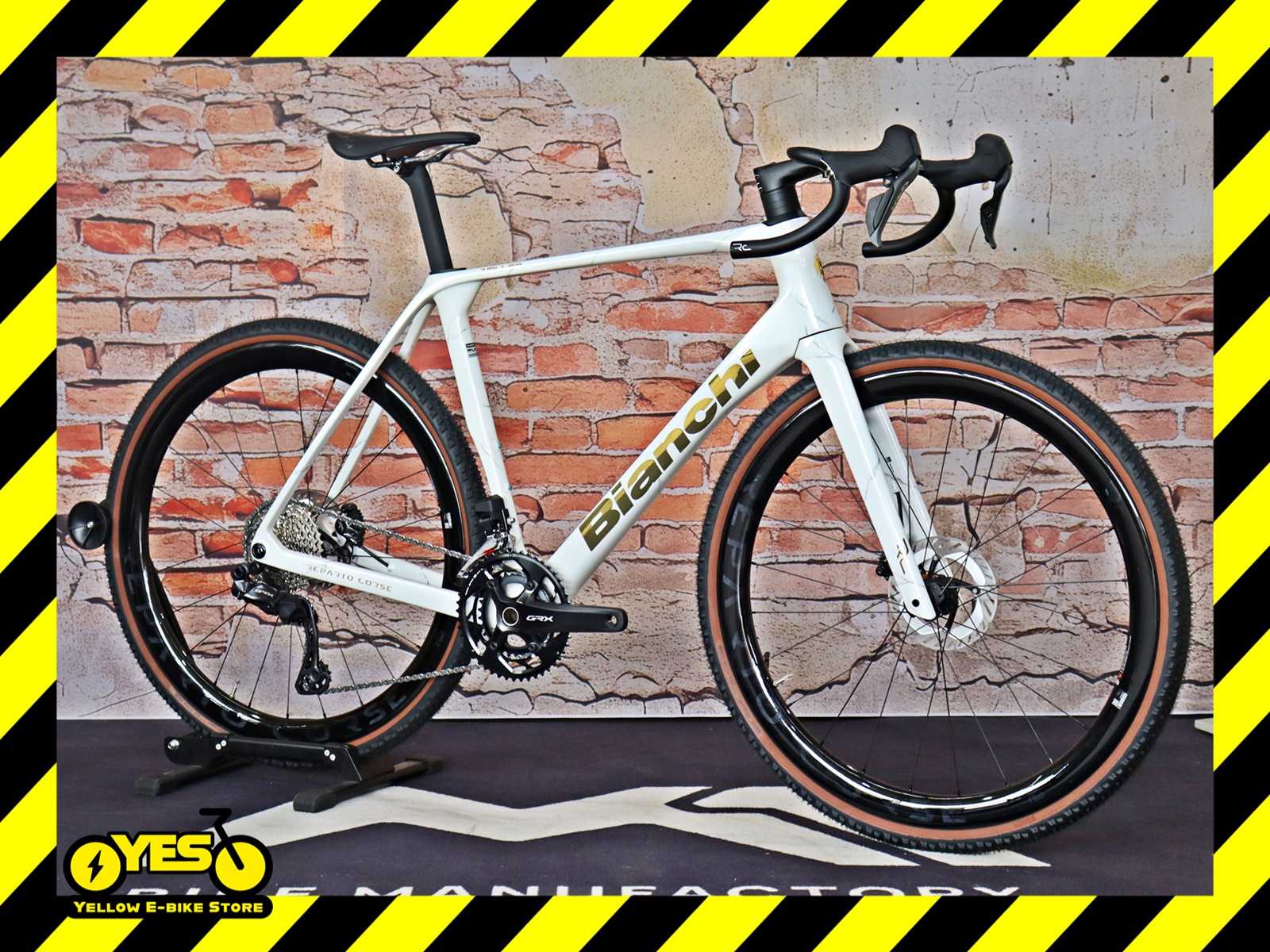 Bianchi Impulso RC GRX 825 Di2 2x12sp Raudibotn Camo / Sand – Bild 3