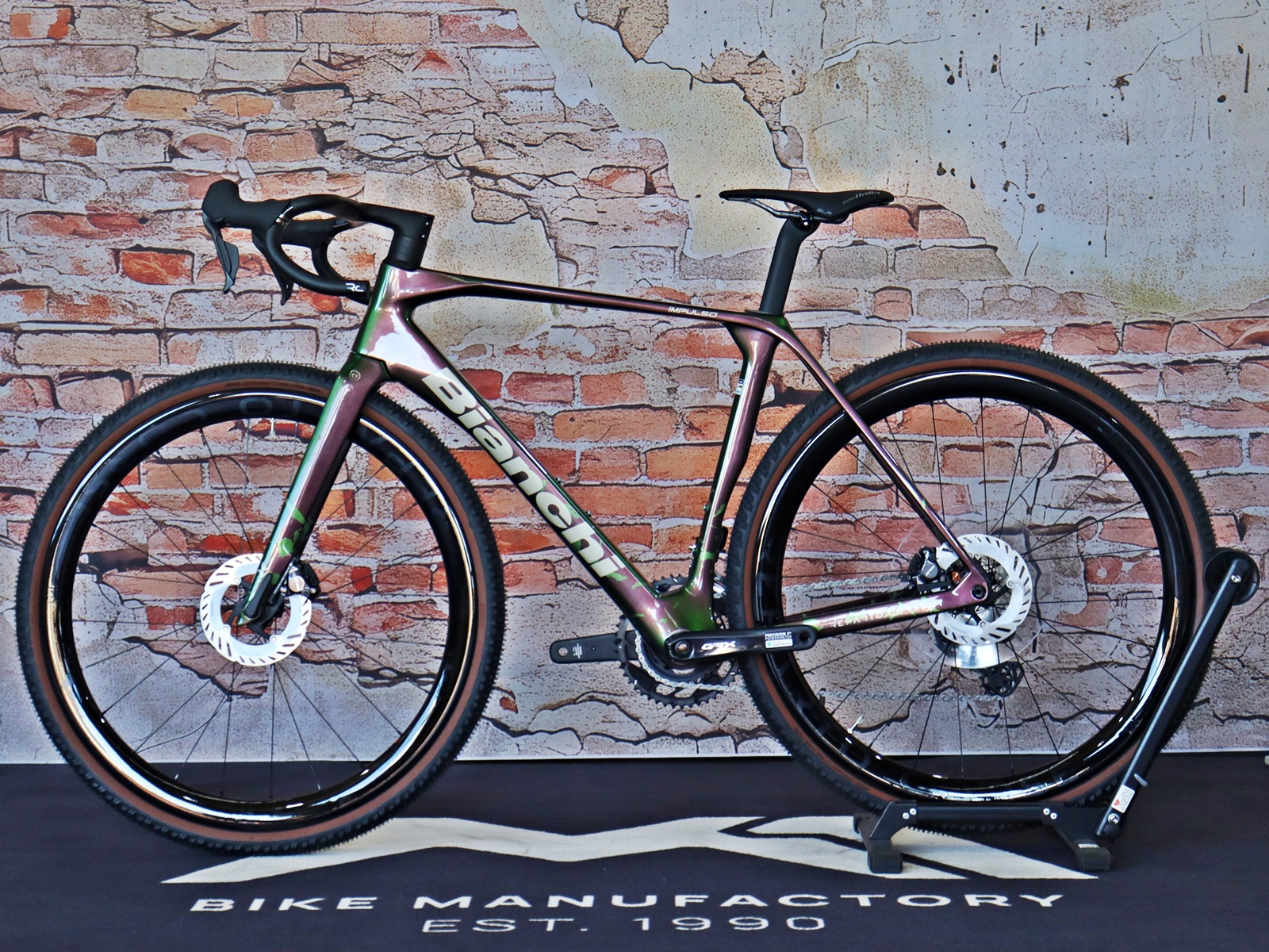 Bianchi Impulso RC GRX 825 Di2 2x12sp Raudibotn Camo / Sand – Bild 7