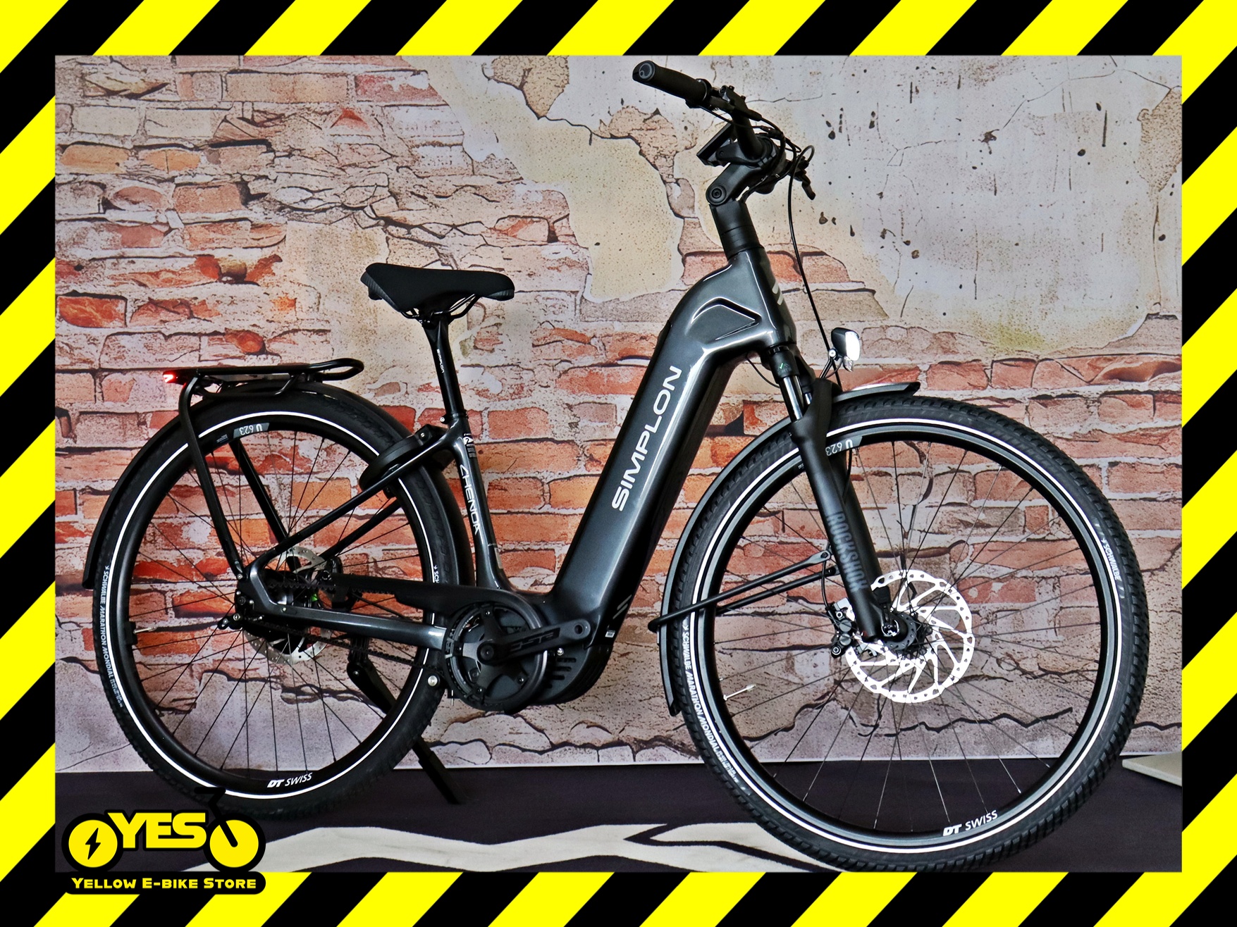 Simplo Chenoa E Low Premium+ Rohloff E14 2.0 Graphite Grey (Glossy) / Silver Grey (Glossy)