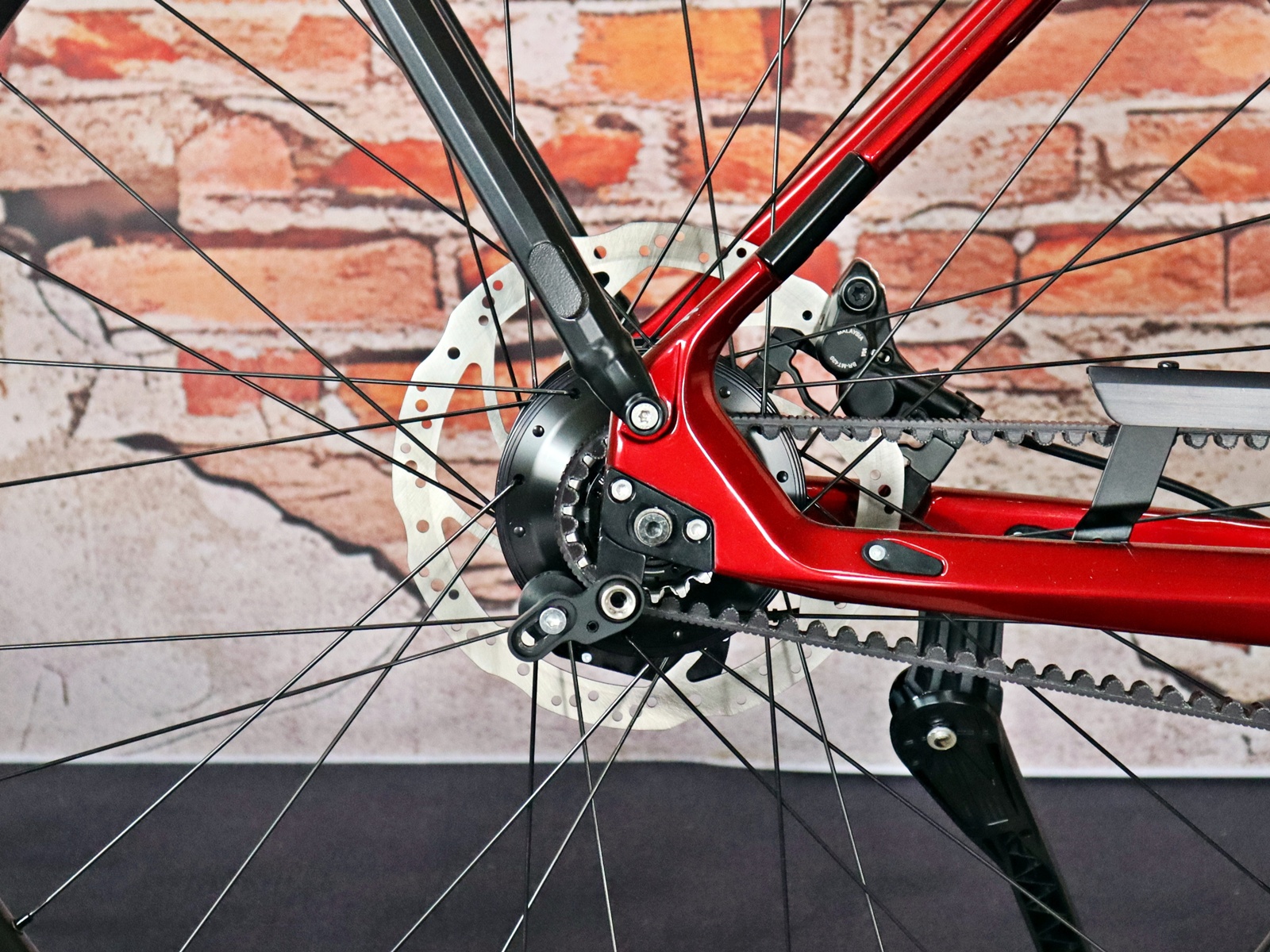 Simplo Chenoa E Low Premium+ Rohloff E14 2.0 Ruby Red (Glossy) / Silver Grey (Glossy) – Bild 12