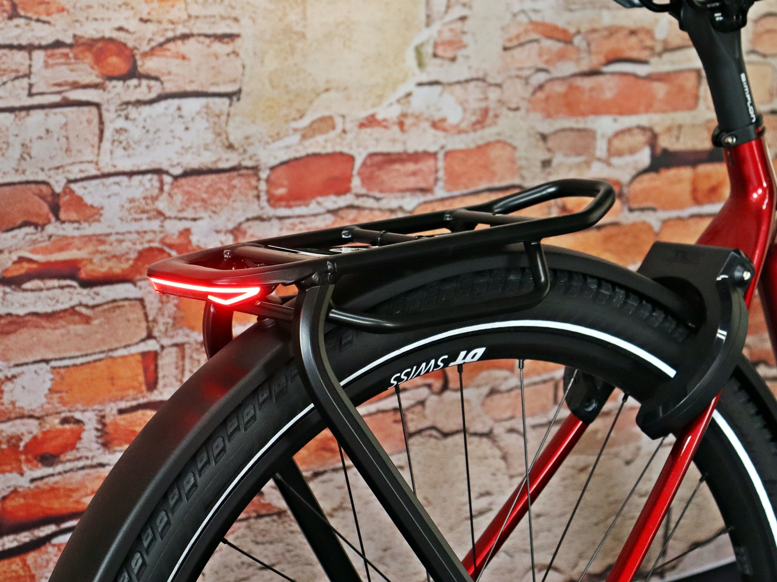 Simplo Chenoa E Low Premium+ Rohloff E14 2.0 Ruby Red (Glossy) / Silver Grey (Glossy) – Bild 13