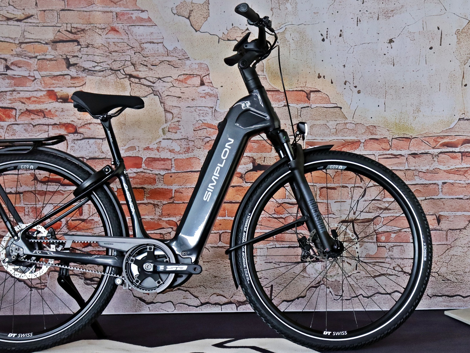 Simplo Chenoa E Low Premium+ Rohloff E14 2.0 Graphite Grey (Glossy) / Silver Grey (Glossy) – Bild 9