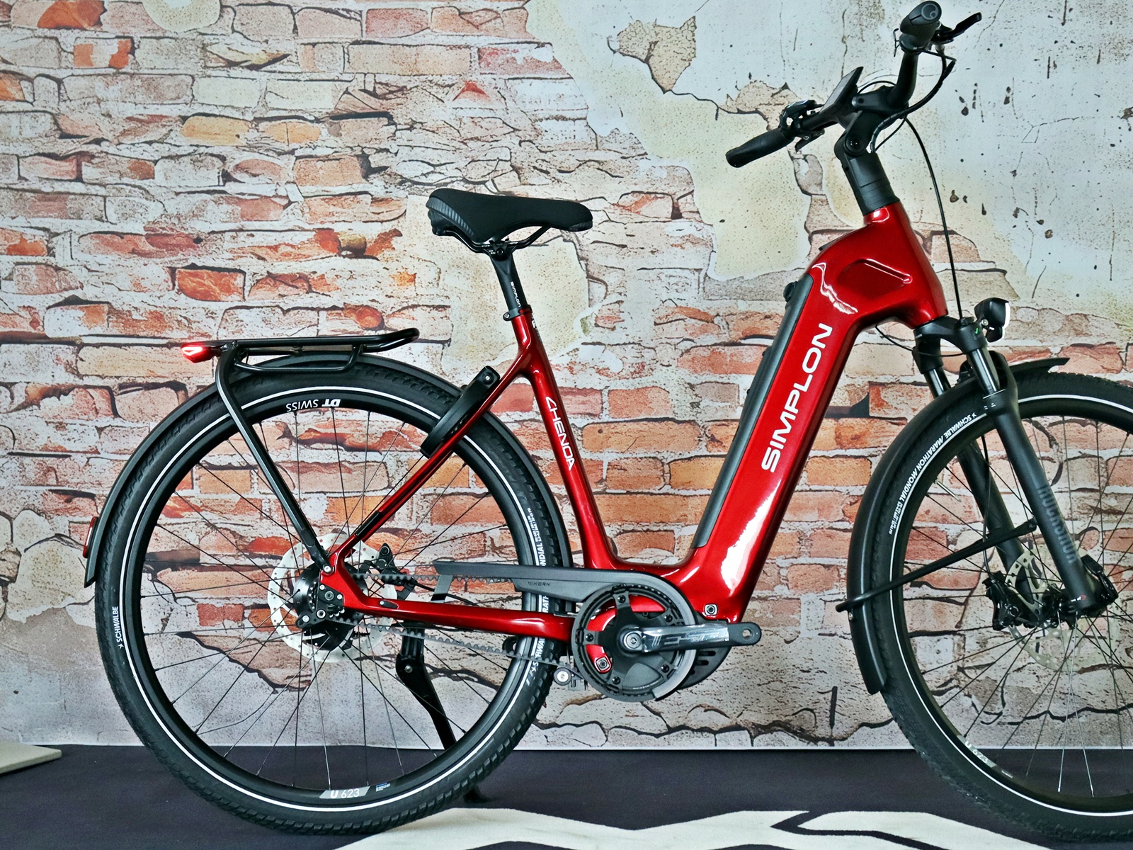 Simplo Chenoa E Low Premium+ Rohloff E14 2.0 Ruby Red (Glossy) / Silver Grey (Glossy) – Bild 14