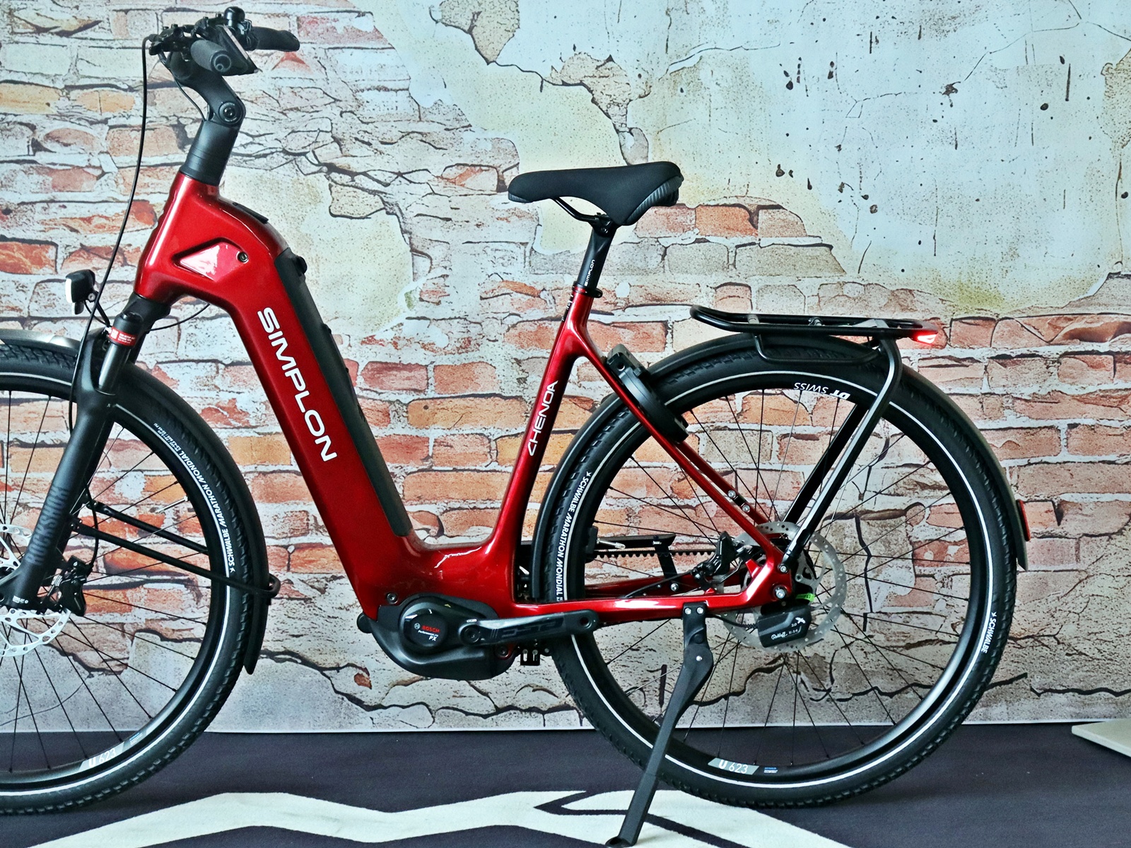 Simplo Chenoa E Low Premium+ Rohloff E14 2.0 Ruby Red (Glossy) / Silver Grey (Glossy) – Bild 21