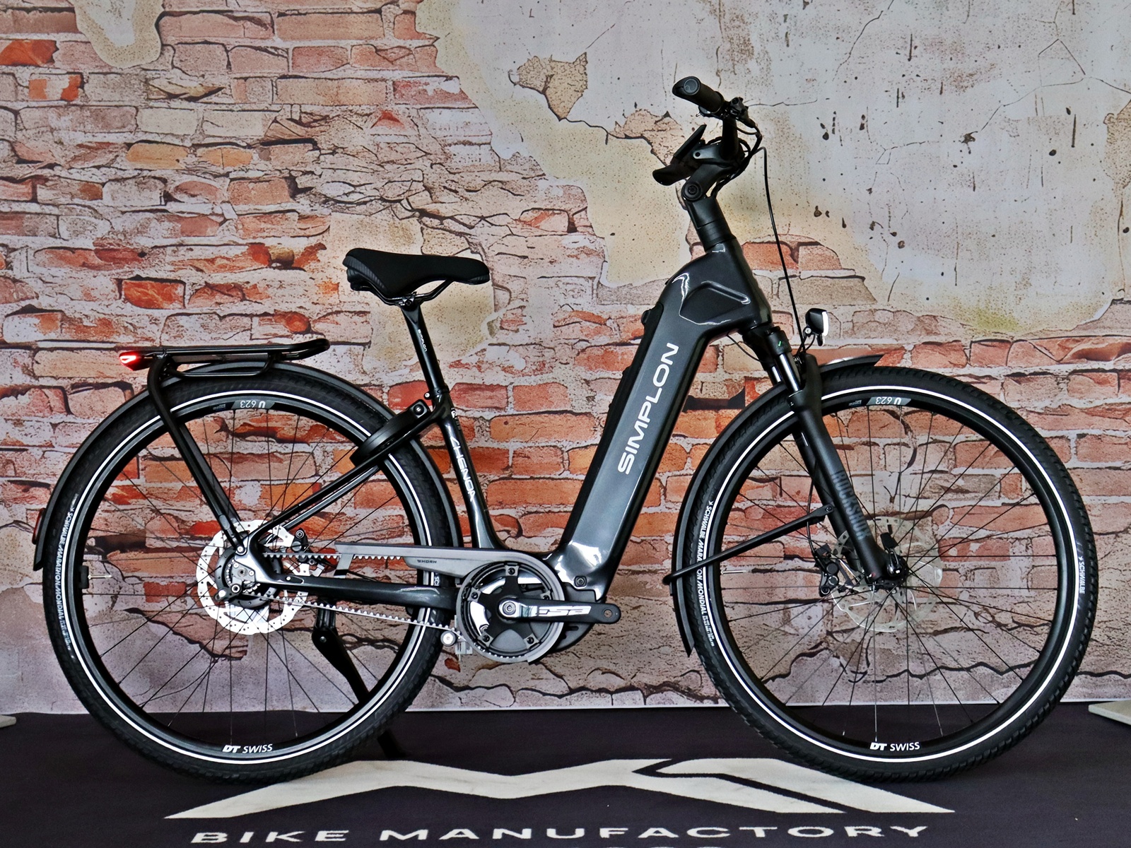 Simplo Chenoa E Low Premium+ Rohloff E14 2.0 Graphite Grey (Glossy) / Silver Grey (Glossy) – Bild 4