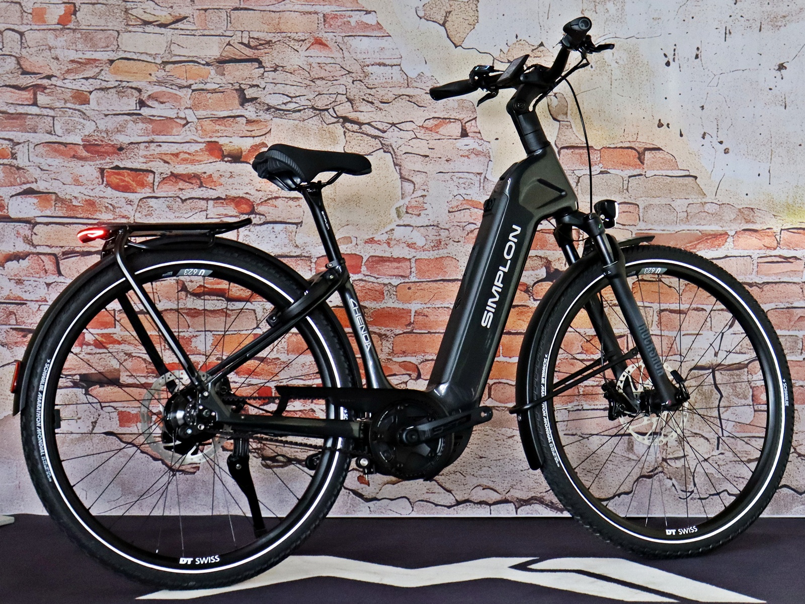 Simplo Chenoa E Low Premium+ Rohloff E14 2.0 Graphite Grey (Glossy) / Silver Grey (Glossy) – Bild 5