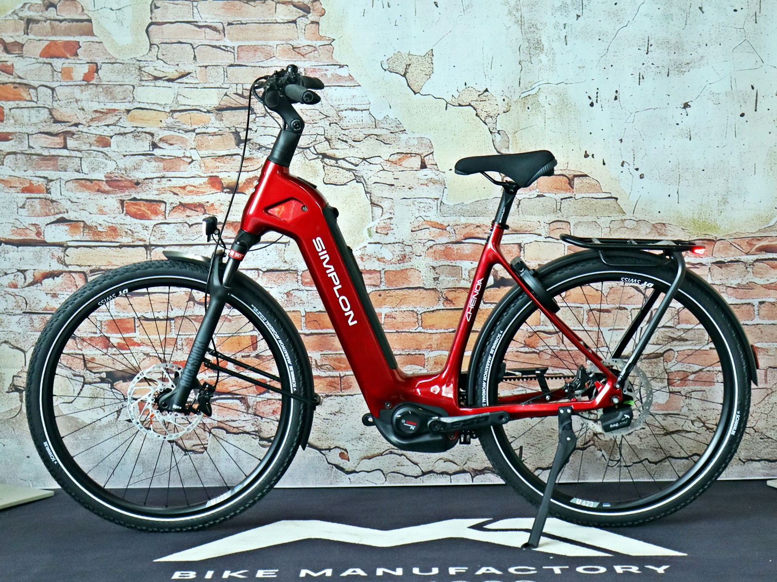 Simplo Chenoa E Low Premium+ Rohloff E14 2.0 Ruby Red (Glossy) / Silver Grey (Glossy) – Bild 7