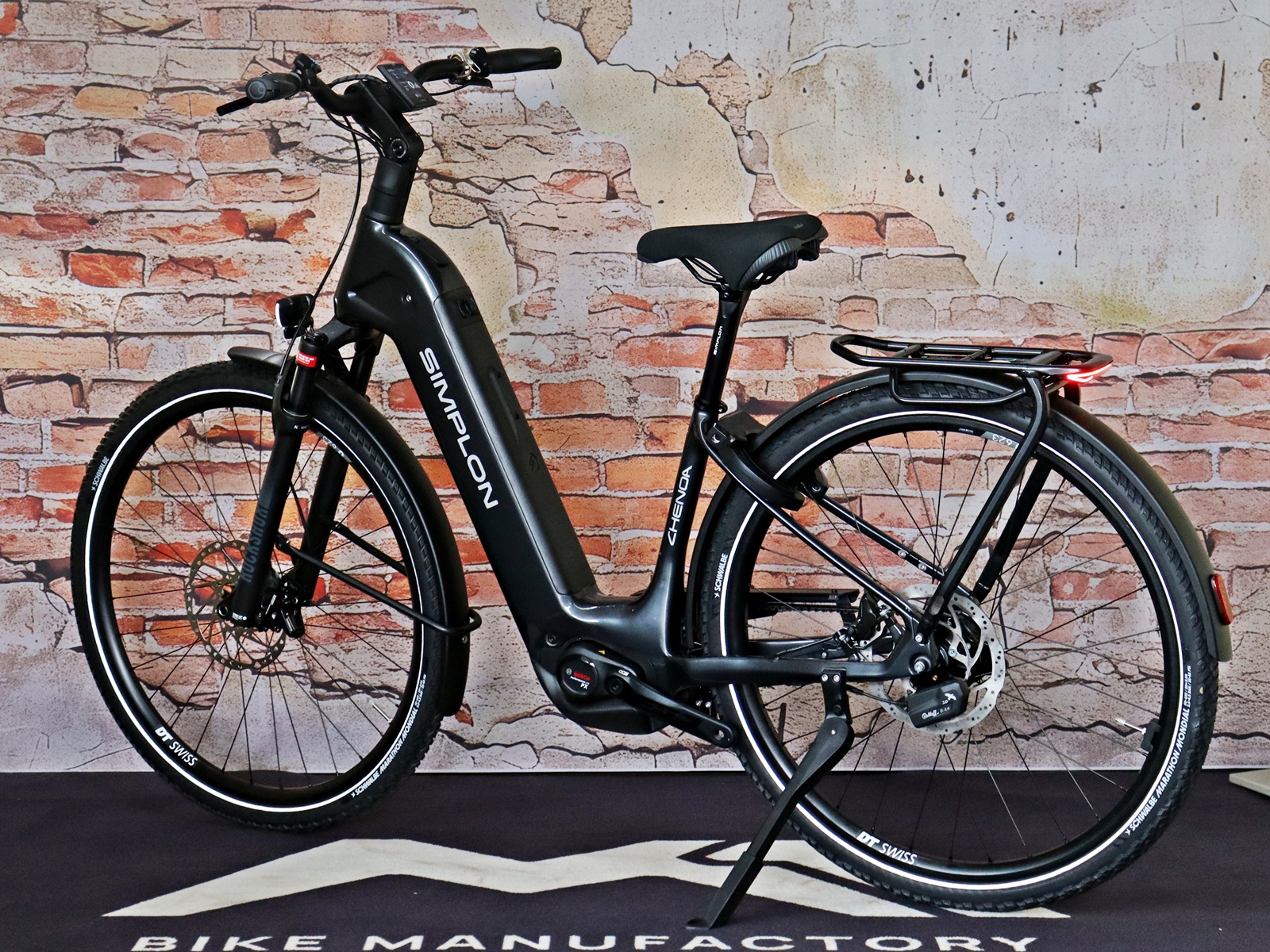 Simplo Chenoa E Low Premium+ Rohloff E14 2.0 Graphite Grey (Glossy) / Silver Grey (Glossy) – Bild 6