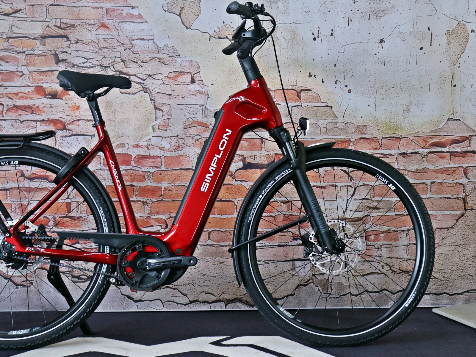 Simplo Chenoa E Low Premium+ Rohloff E14 2.0 Ruby Red (Glossy) / Silver Grey (Glossy) – Bild 9