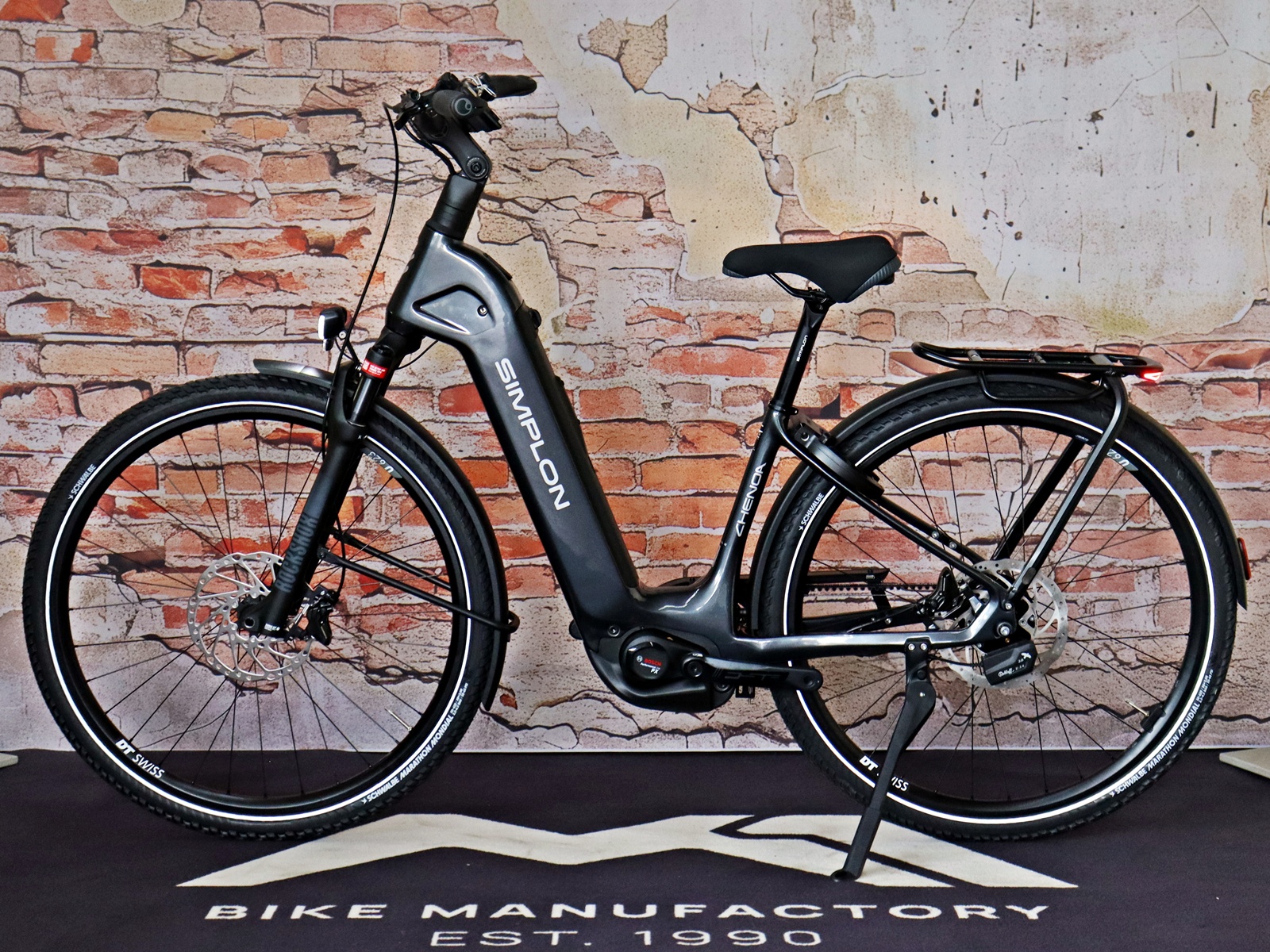 Simplo Chenoa E Low Premium+ Rohloff E14 2.0 Graphite Grey (Glossy) / Silver Grey (Glossy) – Bild 7