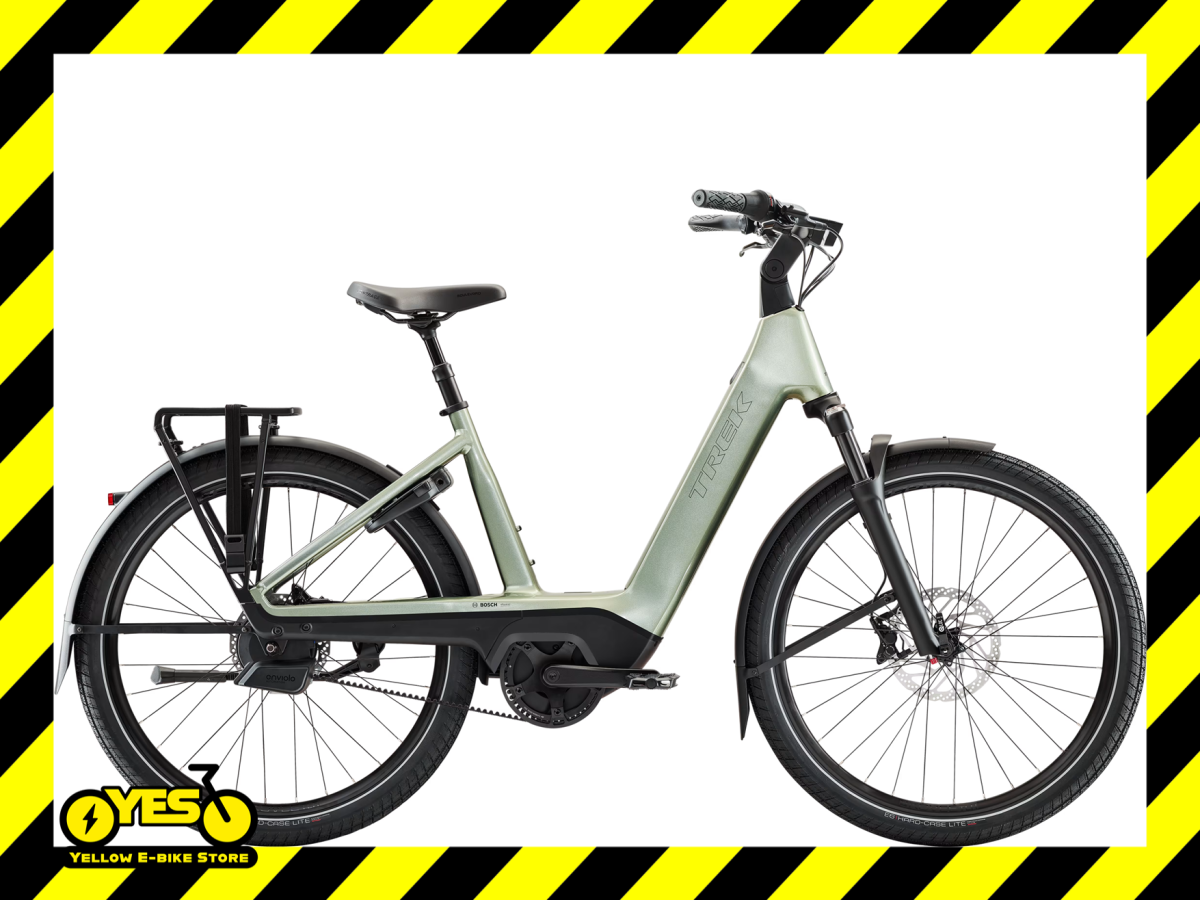 TREK Charter + 5 Enviolo Automatiq Lowstep Lichen Green